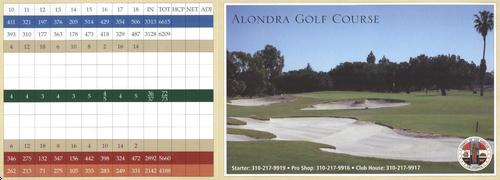 Alondra Golf Course scorecard